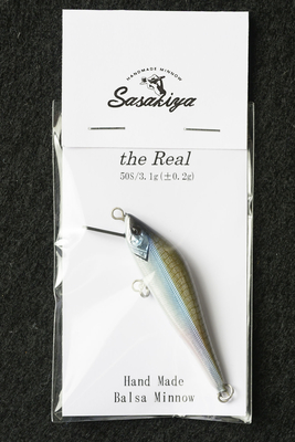 ササキ屋 | the Real 5cm | color:ワカサギ |岩手県発ハンドメイドミノー
