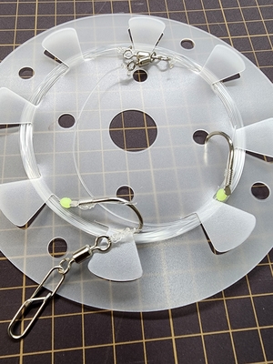 遠征オナガダイ仕掛2本針350センチ