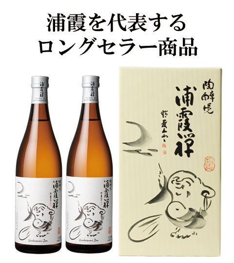 純米吟醸 浦霞禅 720ml×2本入れ | 浦霞オンラインショップ