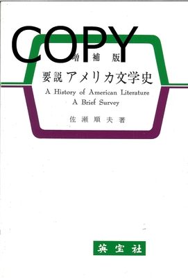 S62 要説アメリカ文学史 増補版