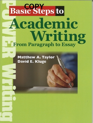 追加2 Basic Steps to Academic Writing: From Paragraph to Essay