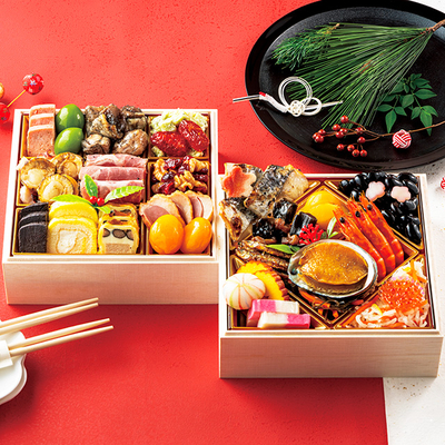 【早割】限定　和洋二段重おせち『雅』みやび　冷凍　送料込