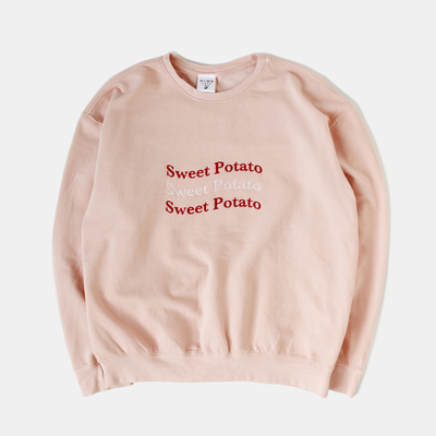 Sweet Potatoトレーナー（PEACH）