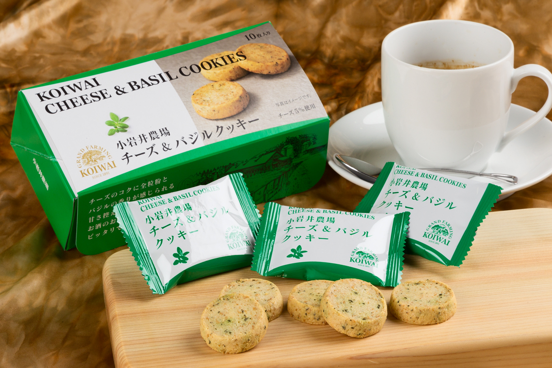 小岩井農場 チーズ＆バジルクッキー 10枚入 | いわて銀河プラザSHOP