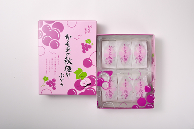 【季節限定】かもめの秋便り ぶどう　6個入
