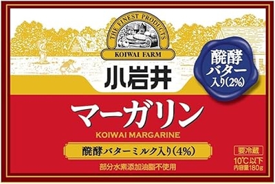 【冷蔵】小岩井マーガリン 醗酵バター入り　180g