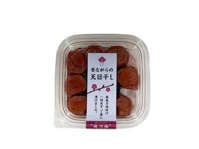 及川農園 昔ながらの天日干し 越乃梅 塩分20%　90g