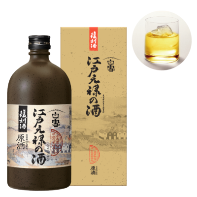 「白雪」江戸元禄の酒 (復刻酒)原酒 (720ml)