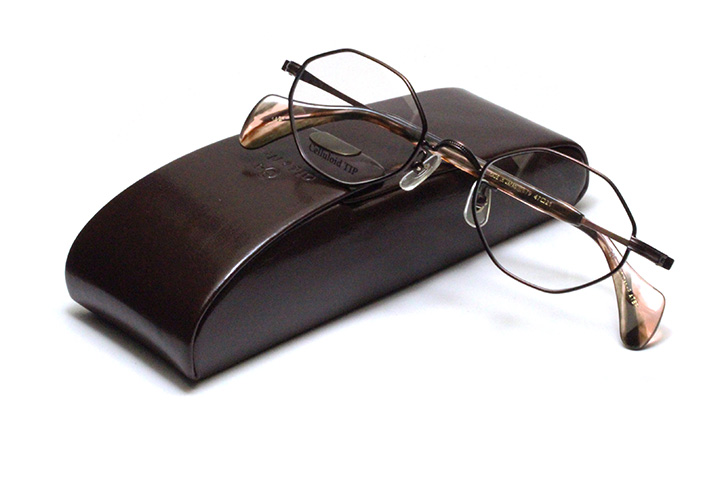 額縁  エンジェル Clarity Eyewear B9011 52-17-140 Yellow Gold Metal Half Rim
