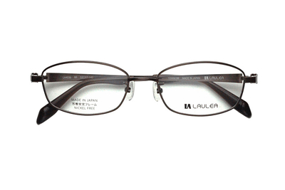 【レンズ付メガネ】LAULEA ラウレア byアミパリ　LA 4036-BR ブラウン【ウエリントン系】【βチタン】【茶】【日本製眼鏡】