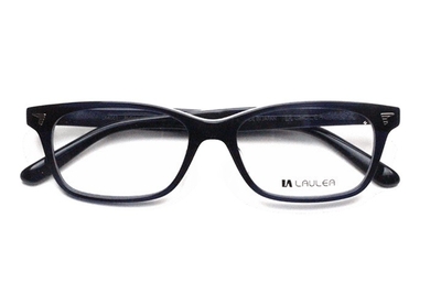 【レンズ付メガネ】LAULEA ラウレア byアミパリ　LA 4061-BLGY ブルーグレー【ウエリントン系】【アセテート】【紺】【日本製眼鏡】