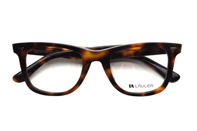 【レンズ付メガネ】LAULEA ラウレア byアミパリ　LA 4060-DM デミ【ウエリントン系】【アセテート】【茶】【日本製眼鏡】