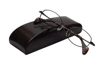 【フレーム単品メガネ】 G4 Old&New 1674-BK ブラック【バレル（樽型）系】【チタン】【セルロイドチップ】【クラッシックデザイン】【日本製眼鏡】