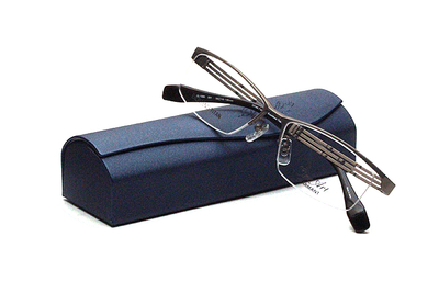 【フレーム単品メガネ】 シャルマン　Lineart ラインアート XL 1086-BR ブラウン【フォルテコレクション】【スクエア系】【エクセレンスチタン】【チタン】