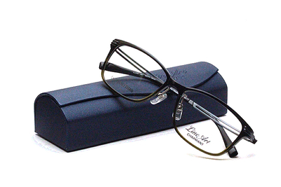 【フレーム単品メガネ】 シャルマン　Lineart ラインアート XL 1870-KH カーキ【ブリオコレクション】【スクエア系】【エクセレンスチタン】【チタン】