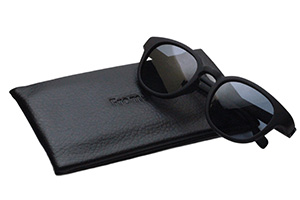 From フロム　サングラス Fr003-1 マットブラック【ボストン系】【偏光サングラス】【裏面ARコート】【偏光度98%】【紫外線カット】【軽量プラスチック】