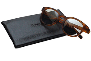 From フロム　サングラス Fr003-3 ブラウンハバナマット【ボストン系】【偏光サングラス】【裏面ARコート】【偏光度98%】【紫外線カット】【軽量プラスチック】