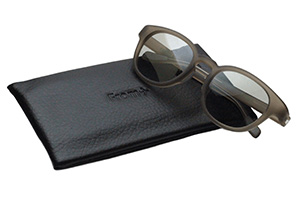 From フロム　サングラス Fr003-2 ライトブラウンマット【ボストン系】【偏光サングラス】【裏面ARコート】【偏光度98%】【紫外線カット】【軽量プラスチック】