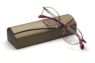 シャルマン　Lineart ラインアート XL 1753-RE レッド【アリアコレクション】【ボストン系】【エクセレンスチタン】【チタン】【日本製】