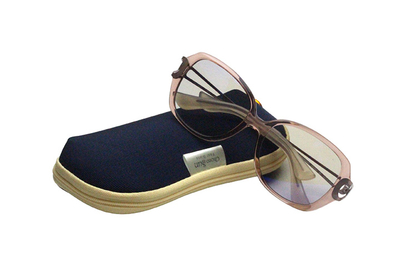 シャルマン　Choco Sun ちょこサンFG 24504-BE ベージュ【ウエリントン系】【鼻に跡がつかないサングラス】【シャルマン】