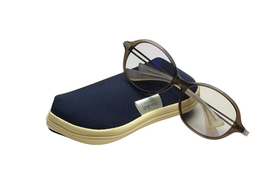 シャルマン　Choco Sun ちょこサンFG 24509-KH カーキ【ウエリントン系】【鼻に跡がつかないサングラス】【シャルマン】