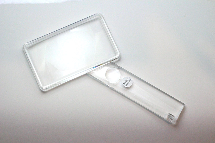 エッシェンバッハ クリスタルルーペ E2612950 2倍 50×90mm 【ドイツ製