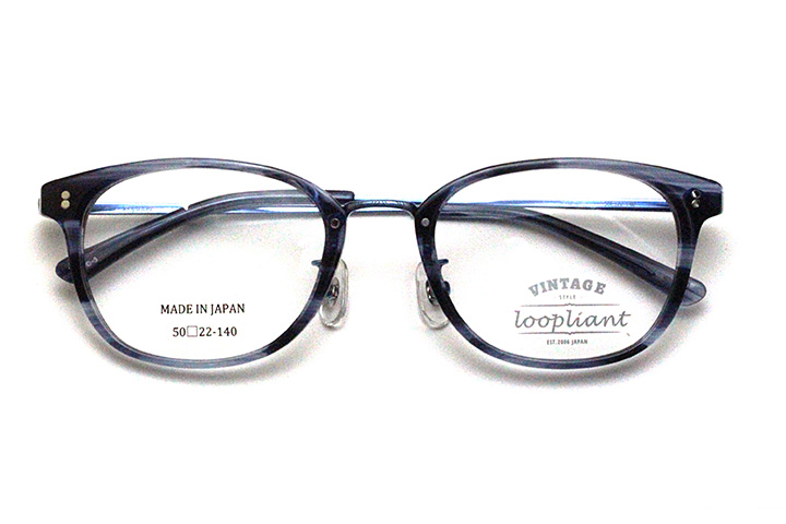 Loopliant ループライアント LP 09-47-4 グレーデミ/グレー loopliant - ループライアント \u2013 ちゃんとメガネ