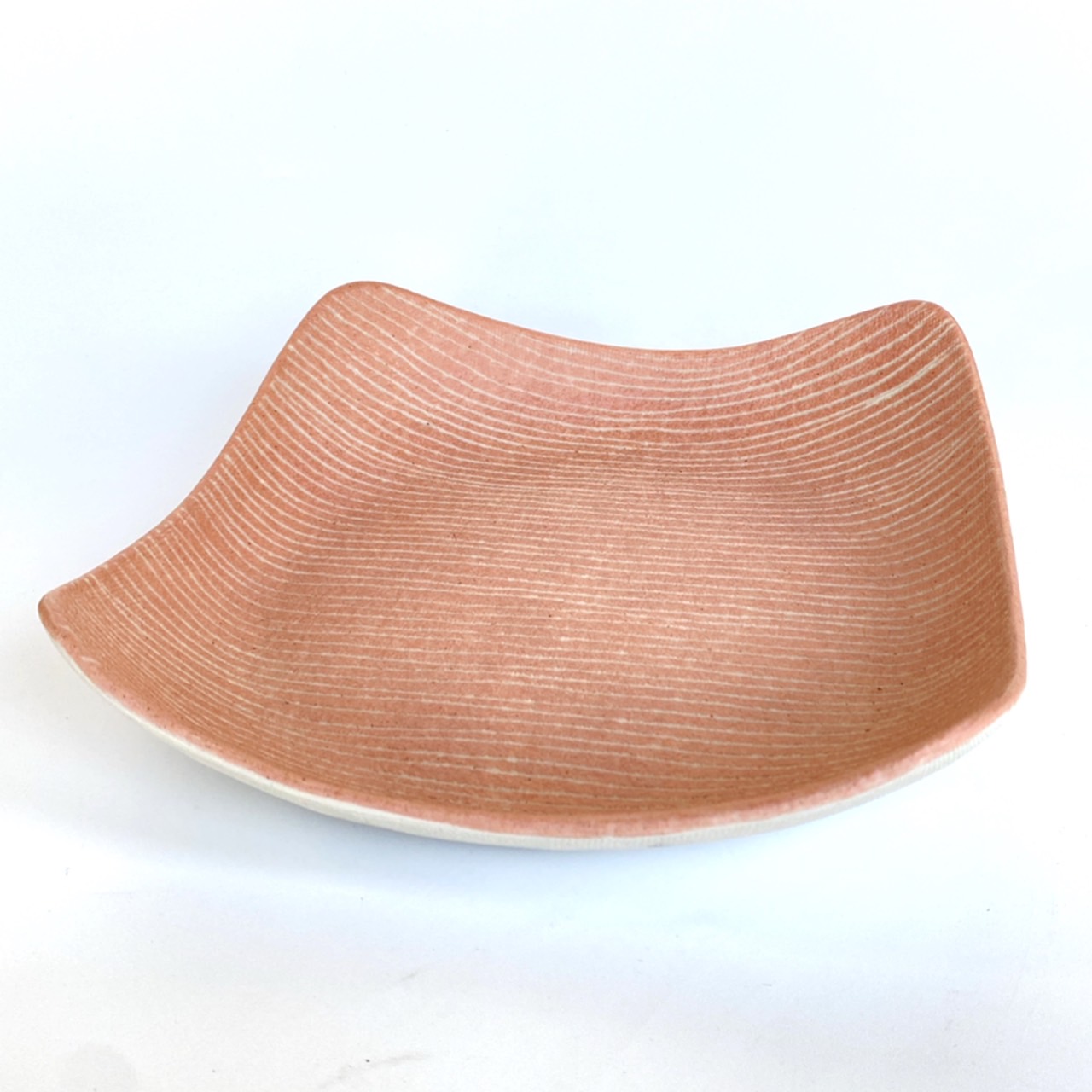 西田真也 線文角皿 大（各色） ｜ ばんこの里ONLINE SHOP | ばんこの里