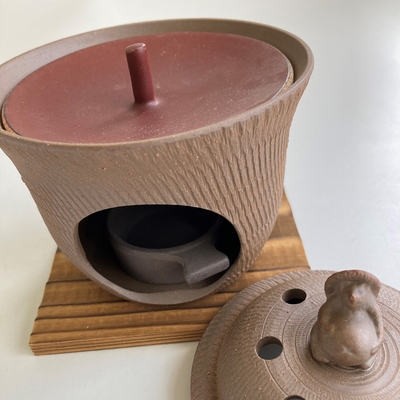 茶香炉　タヌキ