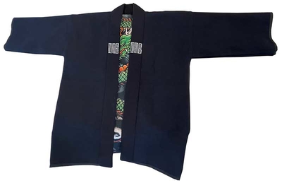 刺し子染め リバーシブル半纏「龍」 | TOMOE−SENKO
