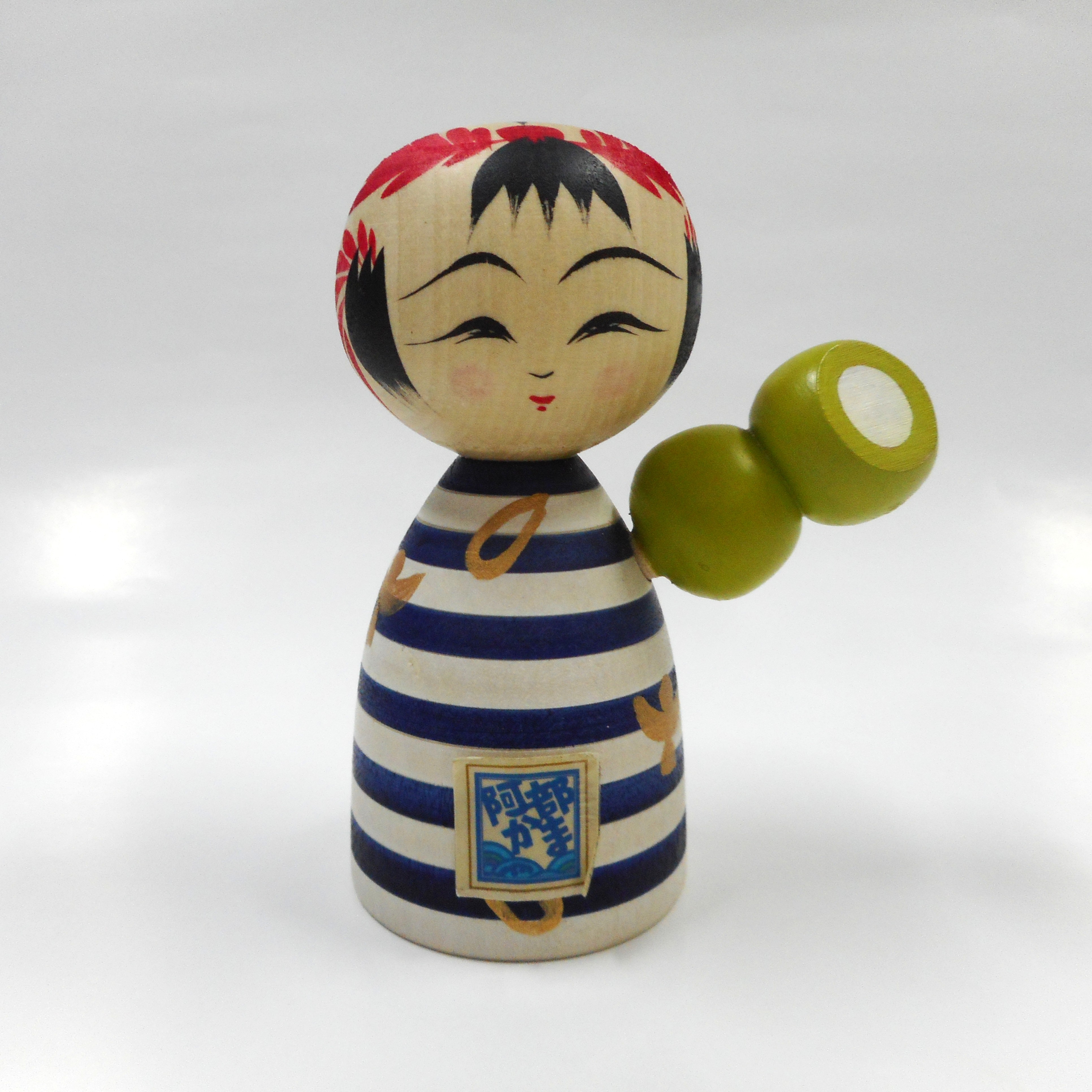 仙台こけし 仙台・青葉まつり特別企画】 杜のひょうたん揚げこけし | 伊達な銘品横丁