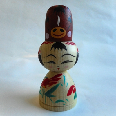 干支こけし（午）①