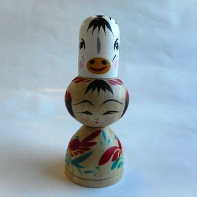 干支こけし（午）②