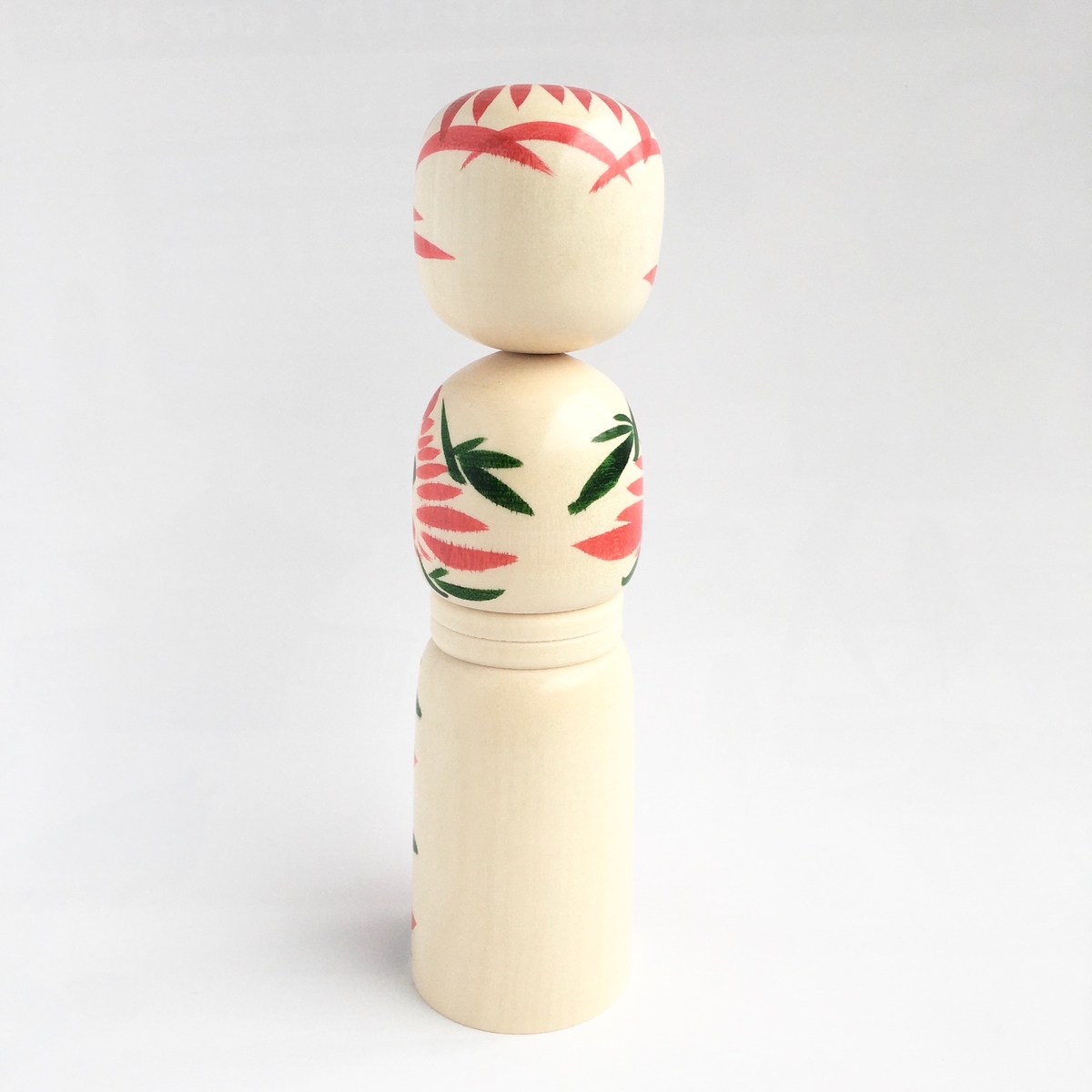 遠刈田系伝統こけし 太胴帯付け 伊達な銘品横丁