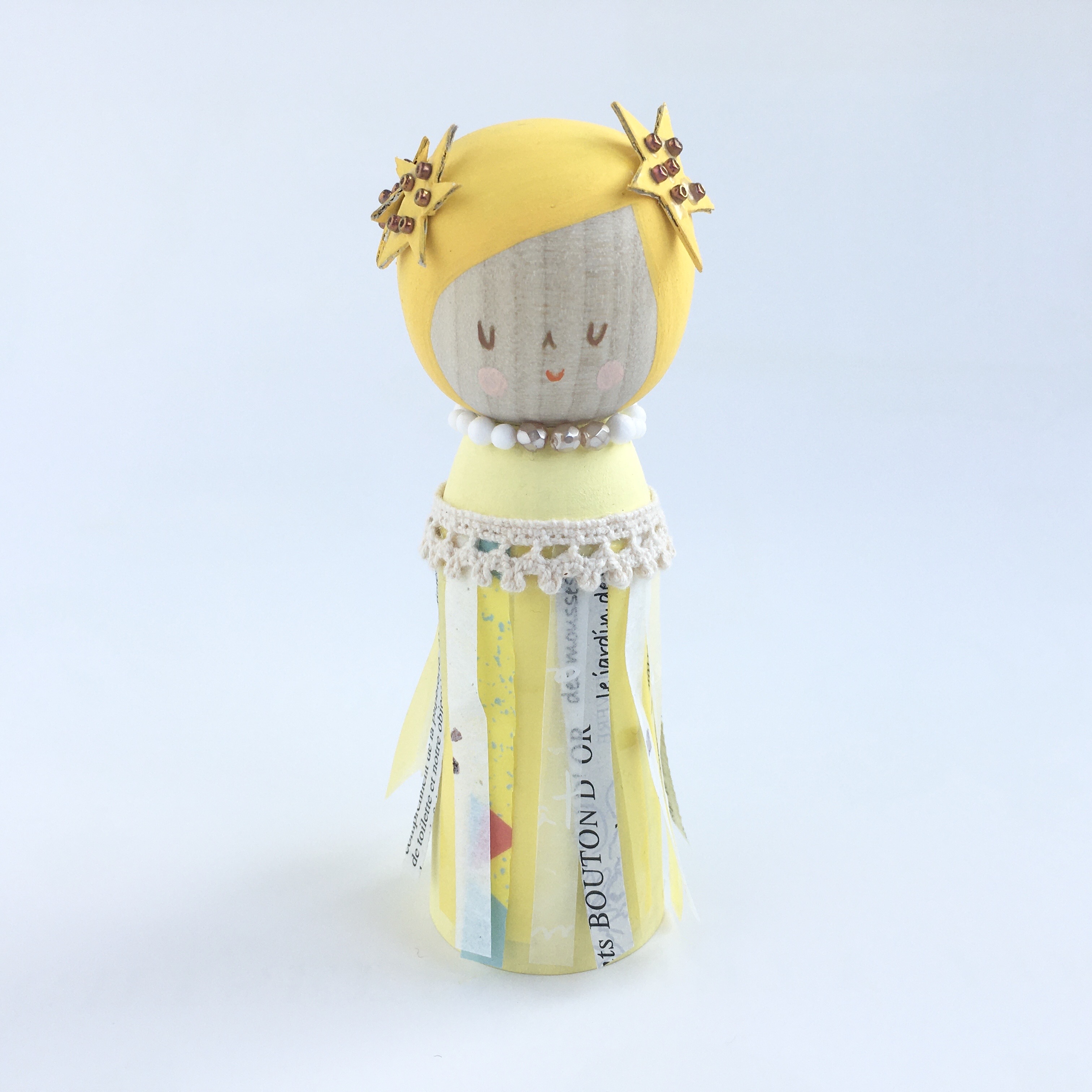 創作こけし せんだい七夕 星姫 伊達な銘品横丁