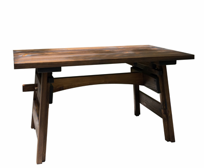 180 ガーデンの雰囲気の木製テーブル オーダーメイド SITEC