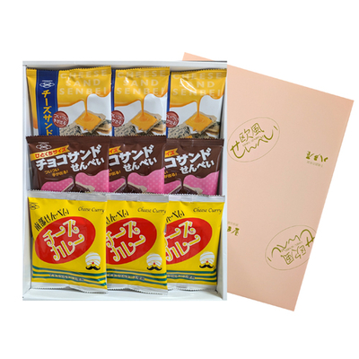 チーズ・チョコ・チーズカレー詰合（９個入）