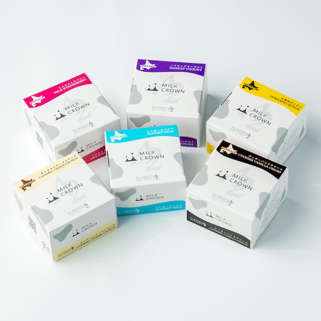 KUNNEP A2 MILK CRAFT アイス6個セット【ギフト送料一律】 | 北海道