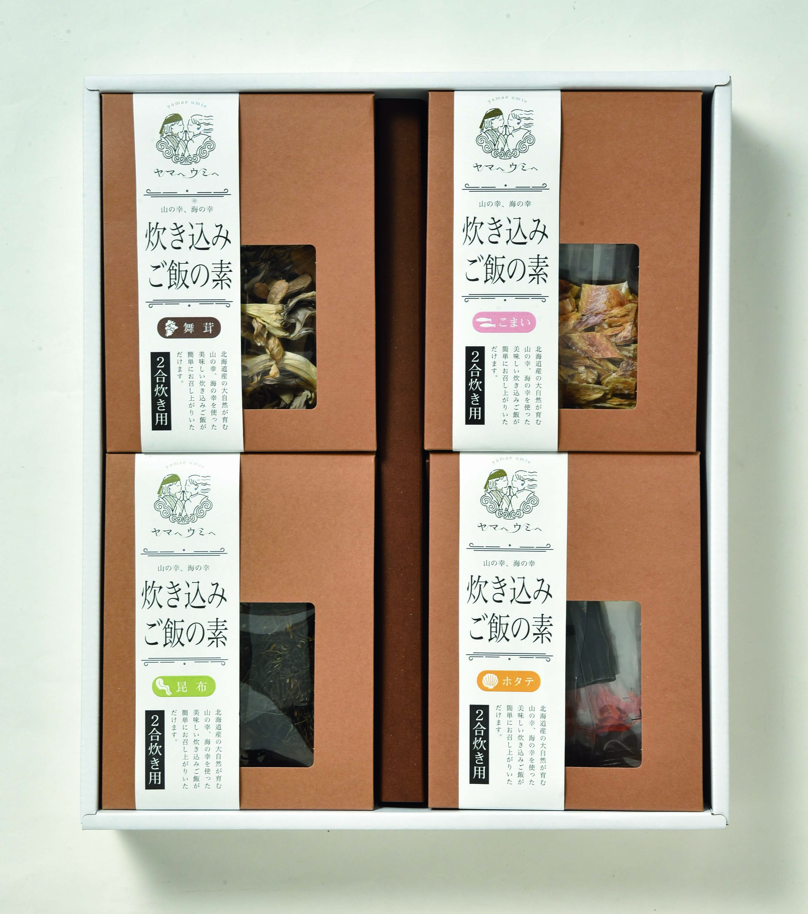 北海道炊き込みご飯ギフトセットYU-K1