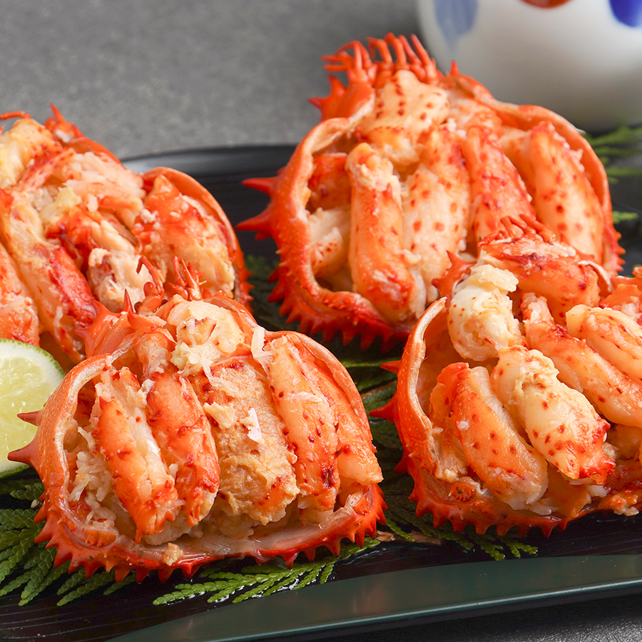 花咲かに甲羅盛り