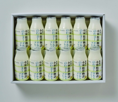 北海道小林牧場物語のむヨーグルト12本【ギフト送料一律