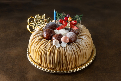 【12月19日（土）受取】中山栗のクリスマスモンブラン