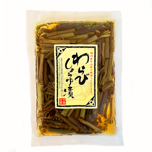 羽黒のうきょう食品加工 わらびしょうゆ漬 刻み 100g | 庄内なんでも屋