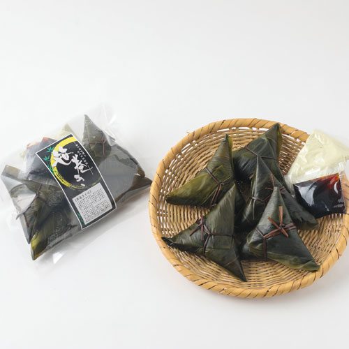 JAあまるめ 笹巻20個セット（黒蜜・きなこ付き） 【お届けは3月～5月