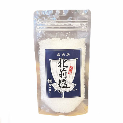 塩や勝じ　庄内浜の元祖北前塩　100g