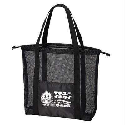 シャドウ國本のだいたい大丈夫×ギャラリー温泉町湯　メッシュバッグ