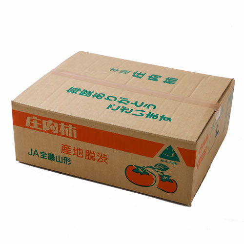 青柿　内容量約7.7kg 期間限定】庄内柿(平核無柿) B品(訳あり) 約7.5kg M～L(36～40玉