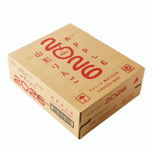 期間限定価格⭐山形産　りんごジュース　30×4箱　１２０本 山形りんご2026 190g×30本 箱 | 庄内なんでも屋