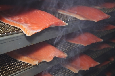 カナダ産天然紅鮭の無添加スモークサーモン 60g | 樽屋五兵衛ネット