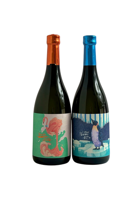 国分　芋焼酎　Cool Mint Green（クールミントグリーン）Flamingo Orange（フラミンゴオレンジ）飲み比べセット 720ml　2026